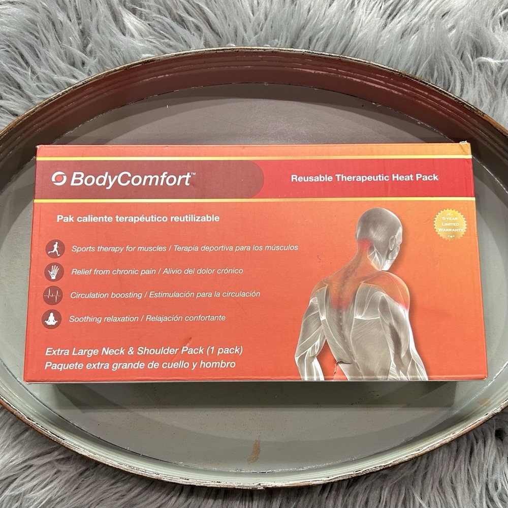 Body Comfort Reusable Therapeutic‎ Heat Pack Extra Large Neck & Shoulder Pack